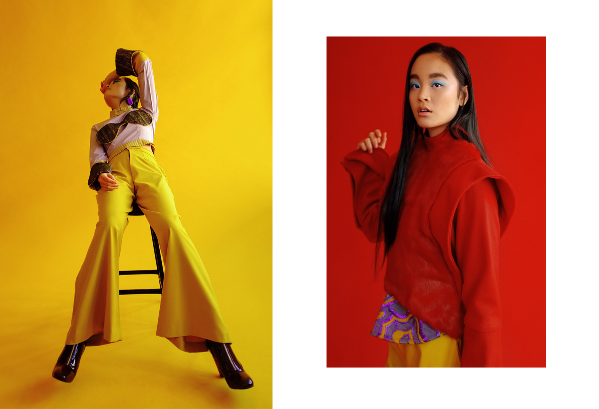 asian model fashion editoial